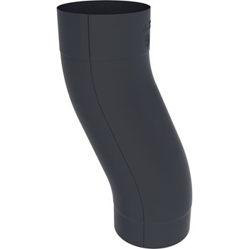 COLORDUR ø 80 mm - Soklové koleno ø 80 mm