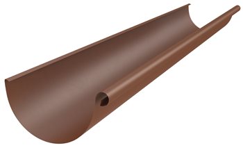 Žlab půlkruhový 6m | r.š. 330mm